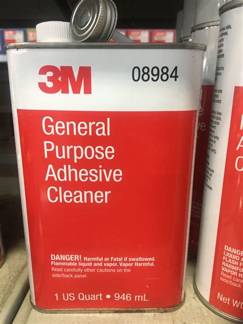 3m General Purpose Adhesive Cleaner 1l Wynn Fraser