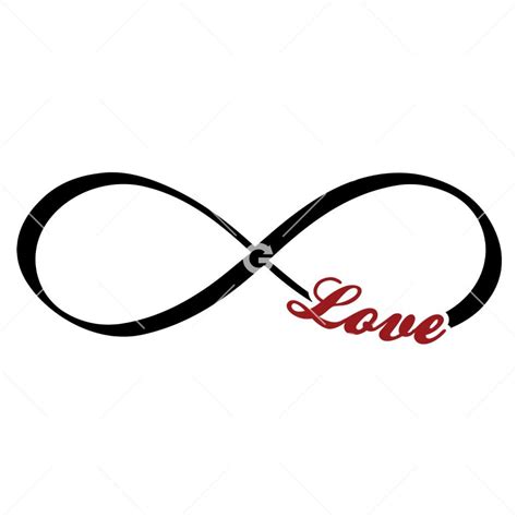 Love Infinity Symbol Svg Svged
