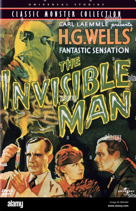 Movie Poster The Invisible Man 1933 Stock Photo Alamy