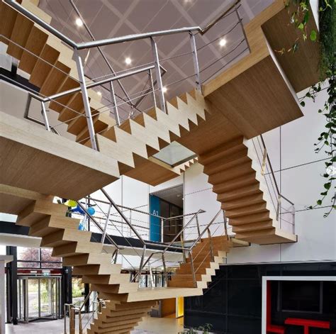 Floating Staircase Wooden I Wooden Modern Staircase Design I Glass