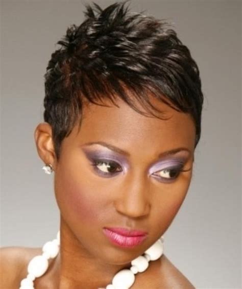 The Top 20 Ideas About African American Short Hairstyles For Round