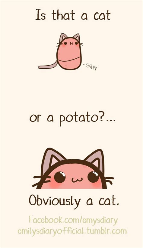 Children wearing airpods in their ears are mere peasants! Obviously catato | Kawaii potato, Cute potato