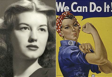 Inspiration For Iconic Rosie The Riveter Image Dies History In The