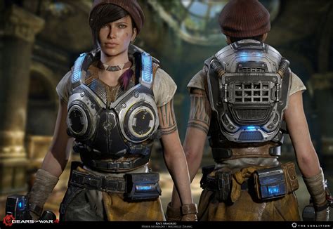 Character Poses Female Character Design Game Character Gears Of War Cyberpunk Gear Of Wars