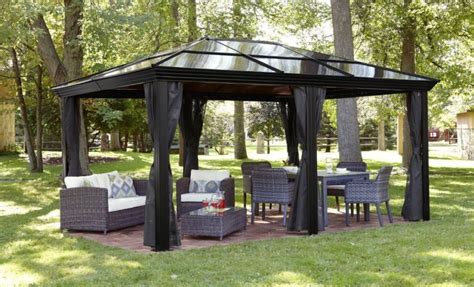 Meanwhile, metal roofing also brings some drawbacks that give you some consideration before start to purchase. 34 Metal Gazebo Ideas To Enhance Your Yard And Garden With ...