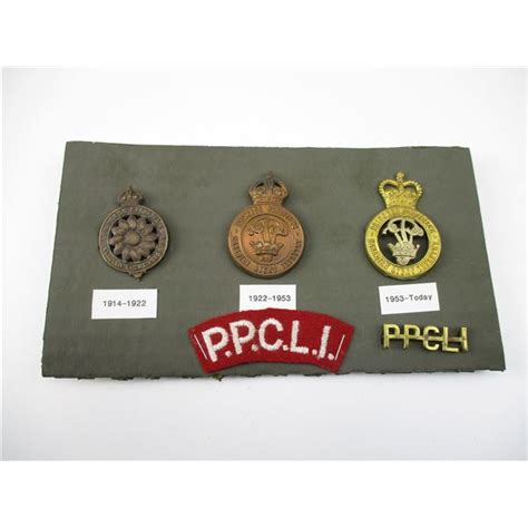 Wwi Present Ppcli Badges