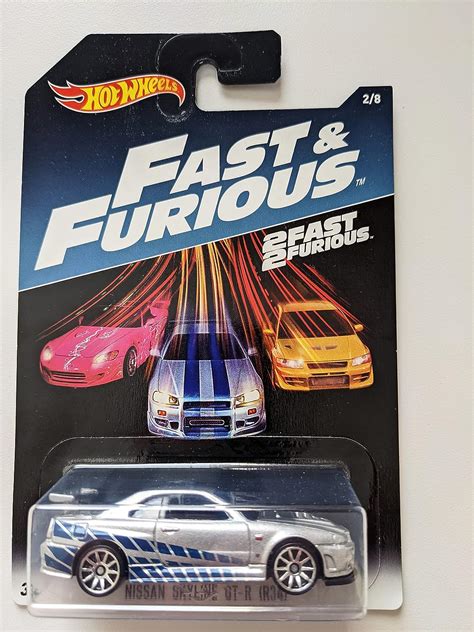Amazon Hot Wheels Fast And Furious Nissan Skyline Gt R R
