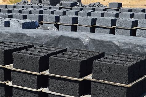 How to make concrete bricks and blocks | Concrete bricks, Mix concrete