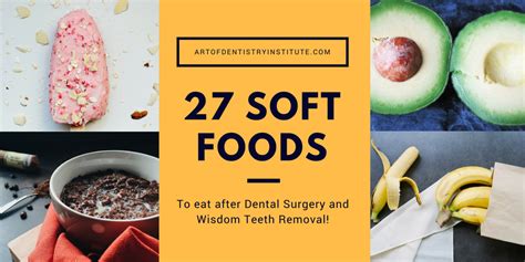 The only thing i can really think of is soy yogurt, and i'm sure i'll get tired of that after a day. What soft foods can i eat after a tooth extraction ...