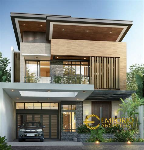 Mr Prasetyo Modern House 2 Floors Design Jakarta Selatan 2 Storey