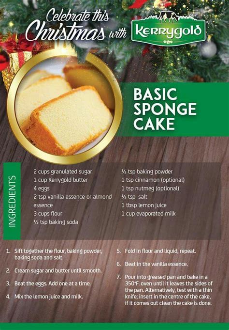 Along with a good black cake, a normal sponge cake or vanilla cake is served for christmas. The 25+ best Basic sponge cake recipe ideas on Pinterest | Sponge cake, Vanilla sponge cake ...