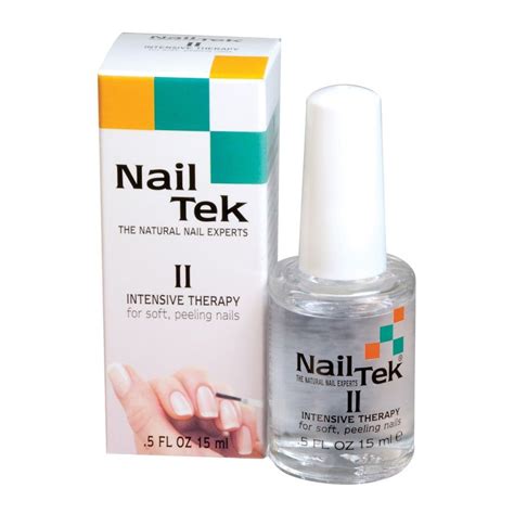 Nail Tek Intensive Therapy Ii For Soft Peeling Nails Peeling Nails
