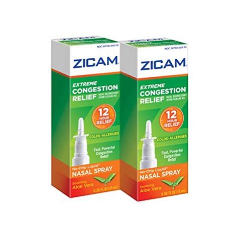 Zicam Extreme Congestion Relief No Drip Liquid Nasal Spray