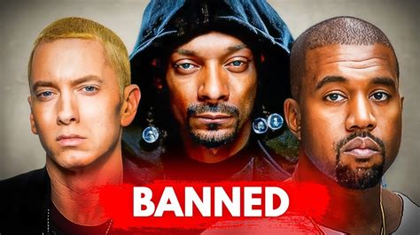 Rappers Whose Songs Were Banned Youtube