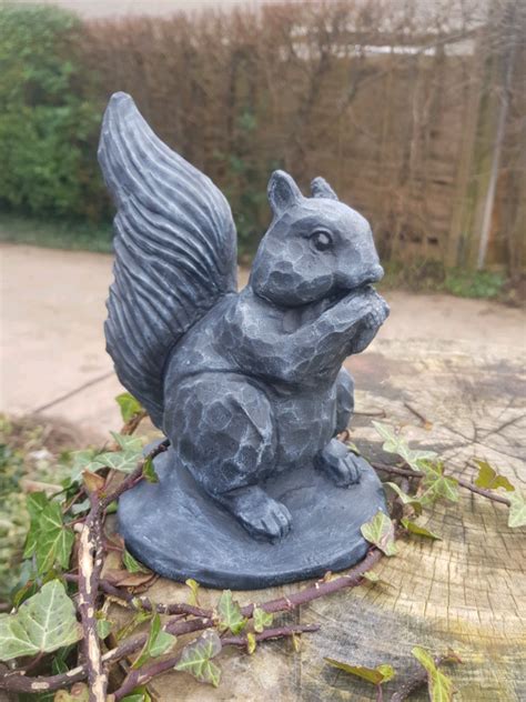 Stone Squirrel Garden Ornament £10 In Longwell Green Bristol Gumtree