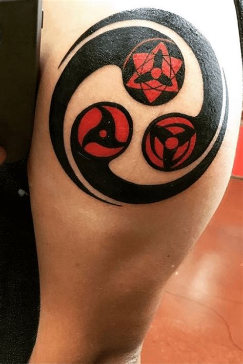 Mangekyou Sharingan Tattoo Naruto Tattoo Uchiha Tattoos Itachi