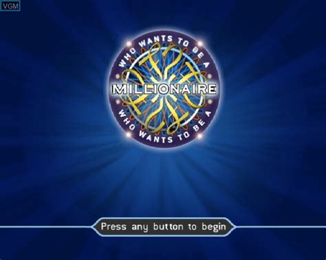 Who Wants To Be A Millionaire 2nd Edition For Sony Playstation 2 The