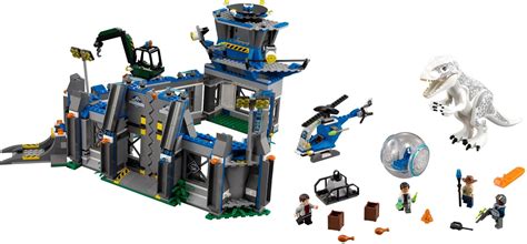 REVIEW LEGO Jurassic World Indominus Rex Breakout The Test Pit