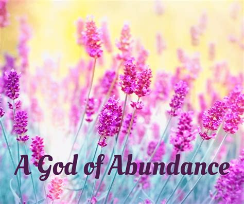 Gods Abundance Wholenessonenessjustice