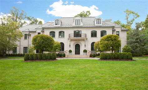 9875 Million Limestone Mansion In Alpine Nj Homes Of The Rich