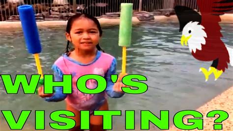 Kids Swimming 🏊‍♂️ Videos Pretend Play 👩‍⚕️ In The Pool And Swimming