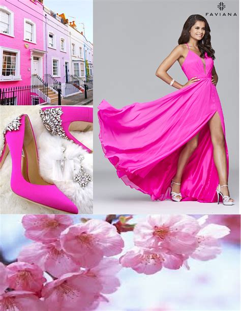 The Fresh Feelings Of Our New Cherry Pink Color The Fresh Pink Color Cherry One Shoulder