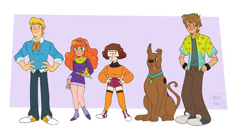 Mystery Gang Scooby Doo Mystery Incorporated Scooby Doo Mystery