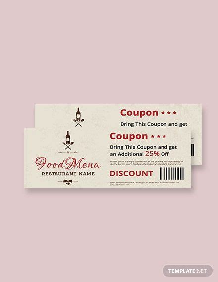 Christmas Coupon Template Word Apple Pages Psd Publisher