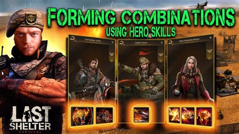 How to form a hero combination? Last shelter survival guide - YouTube