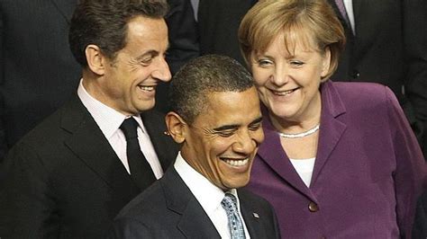 Obama Se Reunirá Con Merkel Y Sarkozy Para Tratar La Crisis Del Euro