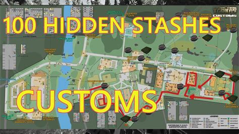 Hidden Stashes Loot Guide Customs Youtube