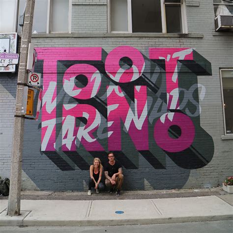 Toronto Mural On Behance Street Murals Graffiti Graffiti Painting