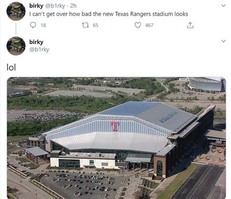 Fans Hilariously Ridicule Texas Rangers New Globe Life Field