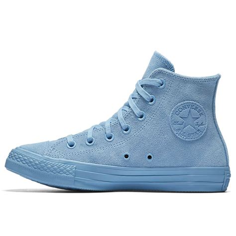 Chuck Taylor All Star Mono Suede High Top In Light Blue Converseca