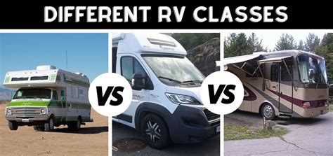 What Are The Different Rv Classes 10 Types Explained