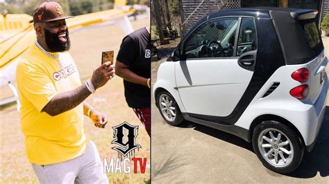 Rick Ross Wraps Little Smart Car As A T To Tory Lanez 🚙 Youtube