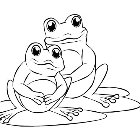 Frogs Coloring Pages To Download And Print For Free