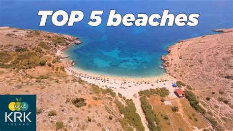 Island Krk Top 5 Beaches Youtube