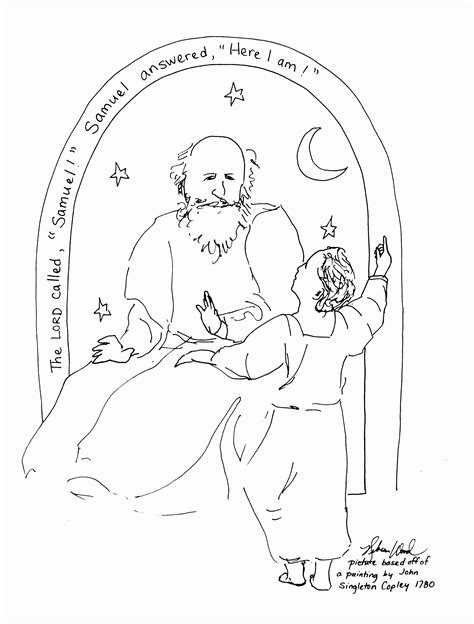 Samuel Coloring Pages Sketch Coloring Page