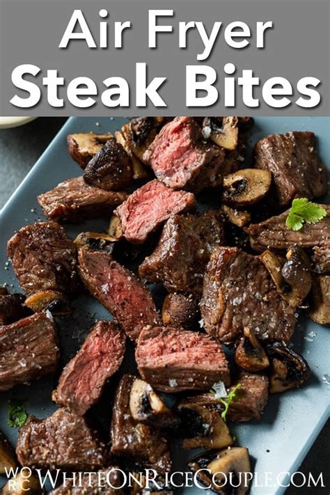 Air Fryer Steak Bites Mushrooms Design Corral