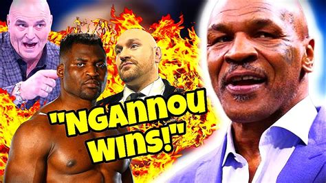Mike Tyson IMPRESSED By Francis Ngannous Boxing Skills YouTube