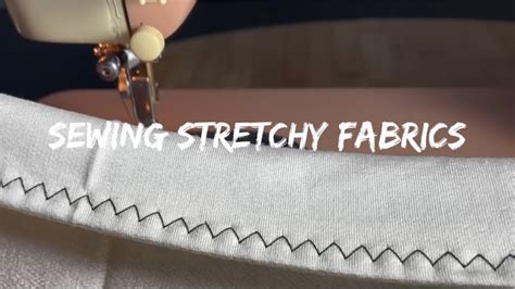 6 Tips For Sewing Stretchy Knit Fabrics Youtube