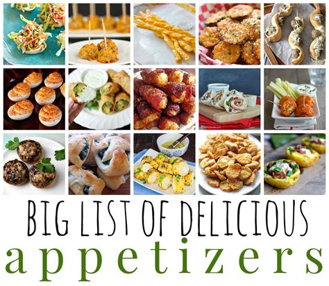 Big List Of Delicious Appetizers Succulentes Amuse Gueules Recettes