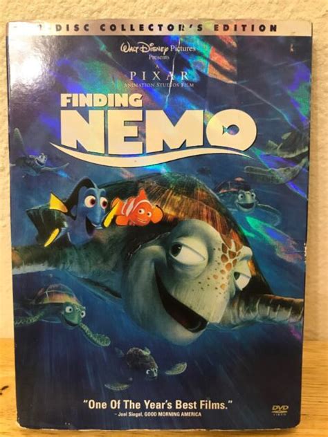 Disneys Finding Nemo Pixar Film Disc Collectors Edition Dvd