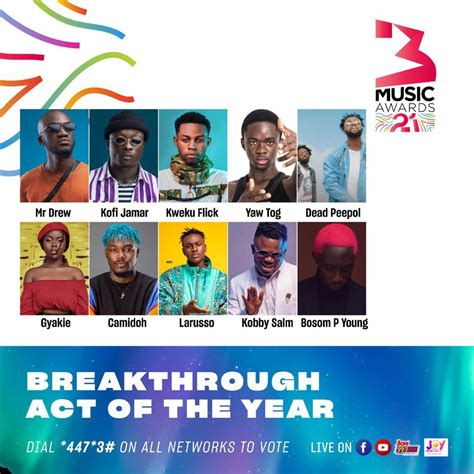 3Music Awards 2021: See full list of nominees » GHFace.com
