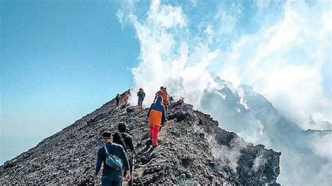 Jalur Pendakian Gunung Slamet Via Bambangan Dibuka Ini Syarat Wajib