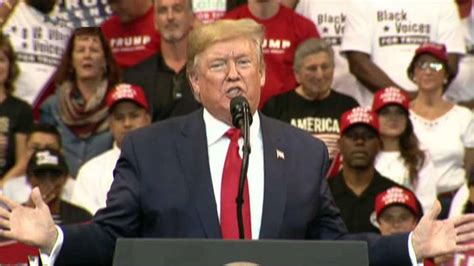 Trump Tears Into Impeachment Inquiry Defends Military Pardons At Florida Homecoming Rally
