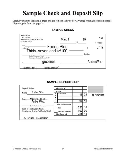 How To Fill Out A Deposit Slip The Adopted One How To Fill Out A
