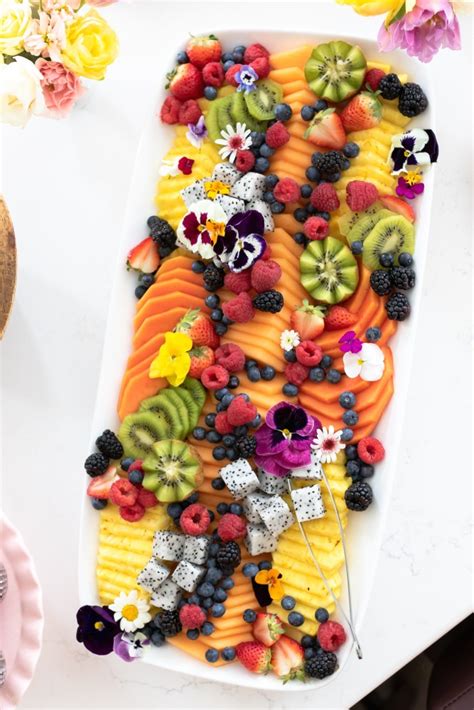 How To Build A Beautiful Fruit Tray Sevenlayercharlotte