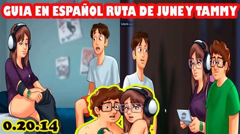 Summertime Saga En Español Ruta Tutorial De June Y La Señora Jhonson Youtube